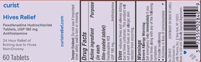 Hives Relief Principal Label (Hives Relief Main Label)